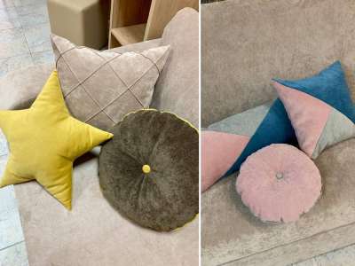 Пошив диванных подушек различных стилей: классика, модерн, неоклассика, ардеко, артдеко